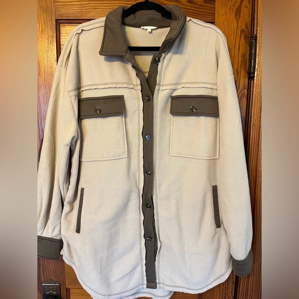 La Miel Cozy Fleece Jacket, L